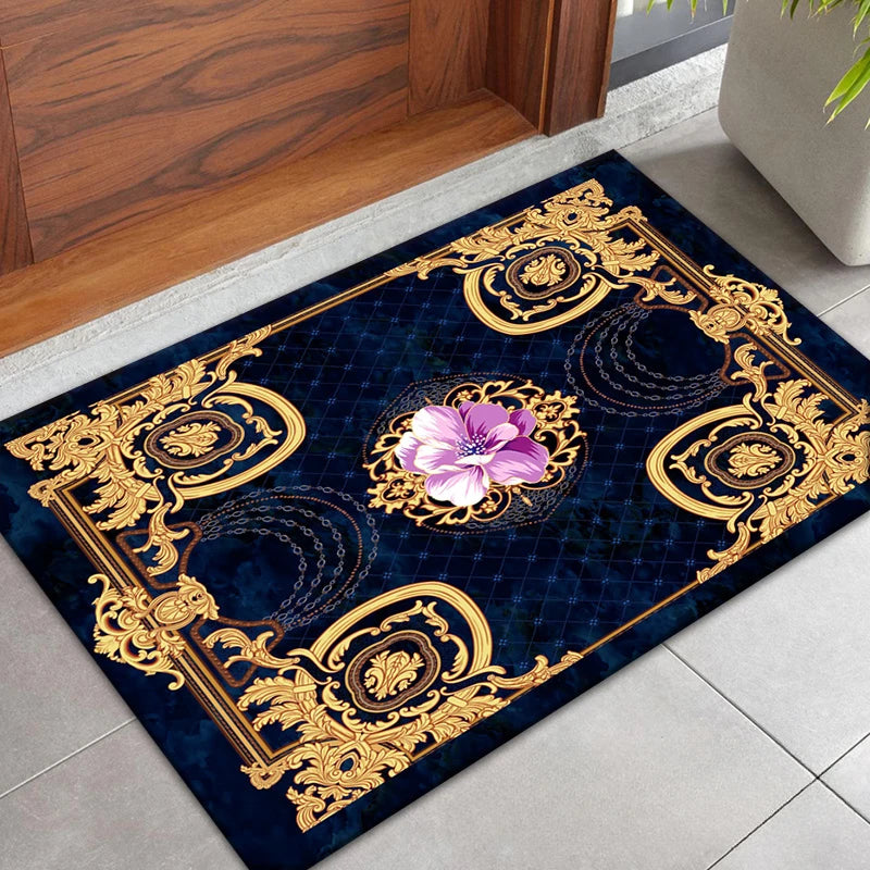 Navak Carpet Traditional Chinese Style  Diatom Mud Entrance Door Mat Antislip Home Outdoor Kitchen Rug Hallway Bathroom Porch Floor Carpet