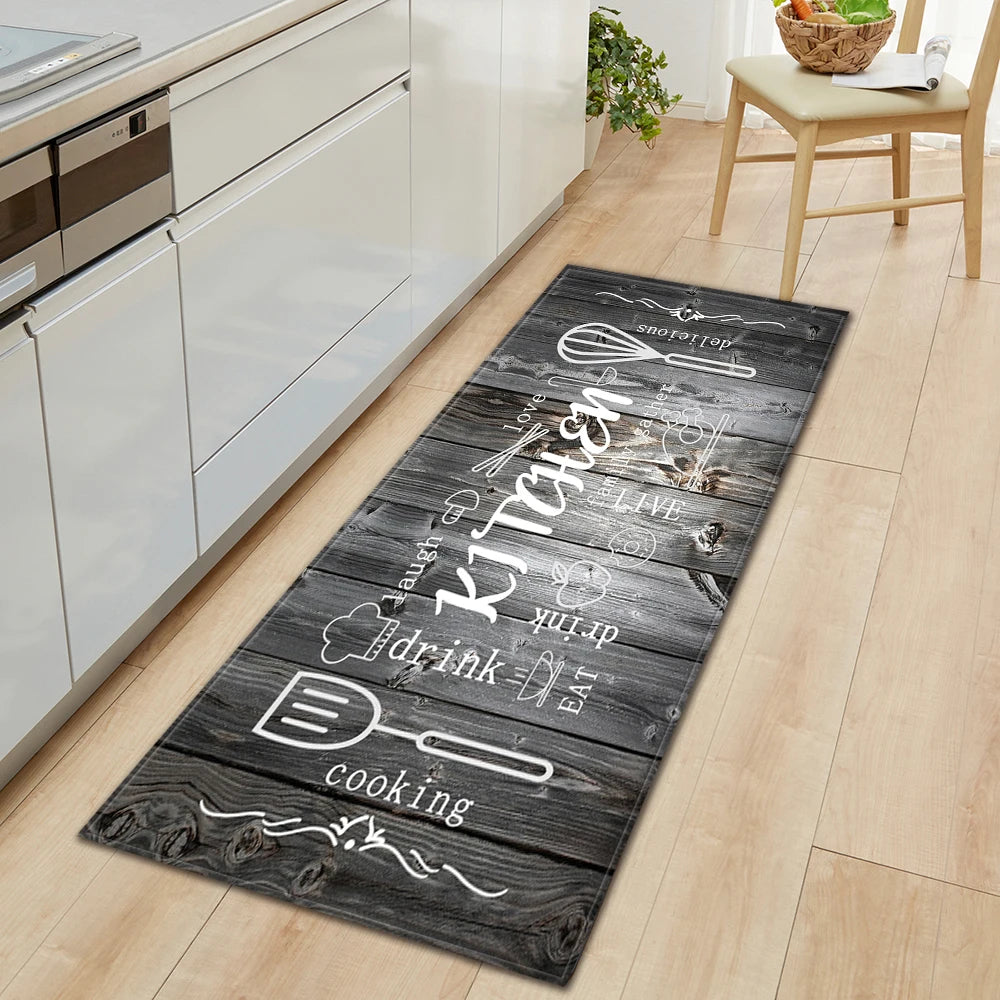 Navak Carpet Kitchen Mat Entrance Doormat Home Living Room Hallway Decoration Carpet House Balcony Bath Door Bedroom Floor Non-Slip Foot Rug