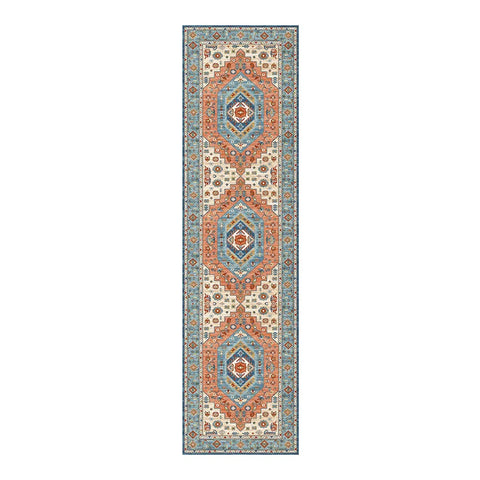 Navak Carpet Exclusive Picks Persian Style Cashmere Wash Back Rug Foldable Machine Washable Bedroom Rug Bedside Rug Hallway Aisle Rug Home Decor