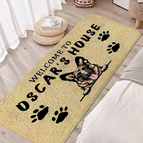 Navak Carpet Carpet for Bedroom Lovely Pet Foot Mat Cat Dog Entrance Doormat Custom Living Room Hallway Bathroom Rug Kitchen Accessories
