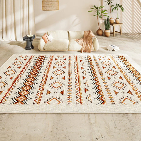 Navak Carpet Persian Living Room Large Area Carpet Bedroom Bedside Sofa Coffee Table Non Slip Carpets 2025 New Retro High End Waterproof Rug