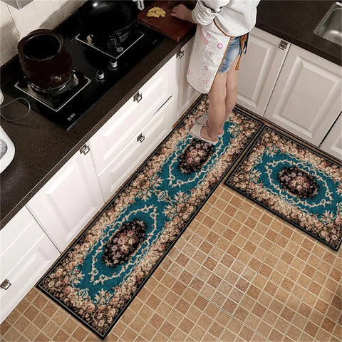 Navak Carpet Kitchen Rug Durable Home Entrance Doormat High-end Kitchen Mats for Floor Waterproof House Hold Washable Non-slip Large Carpet