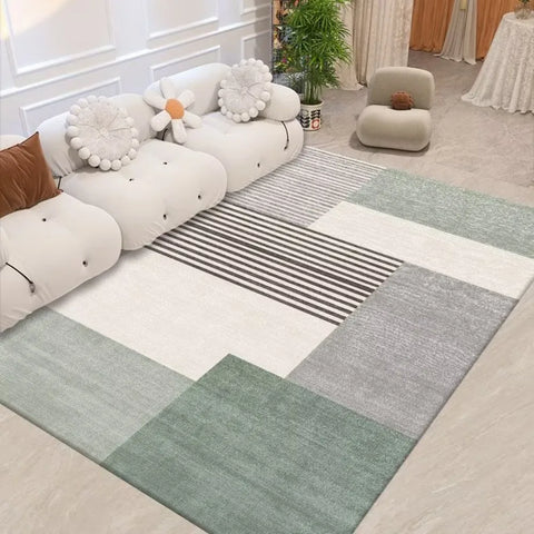 Navak Carpet Exclusive Picks Scandinavian Style Geometric Rug Living Room Study Wearable Design Modern Home Studio Ins Style Space