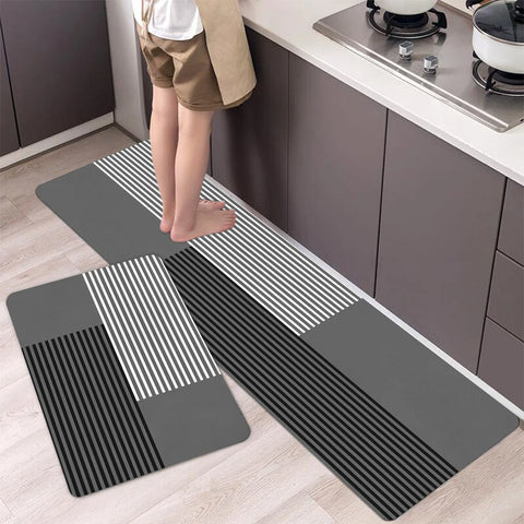 Navak Carpet Kitchen Rug Durable Home Entrance Doormat High-end Kitchen Mats for Floor Waterproof House Hold Washable Non-slip Large Carpet