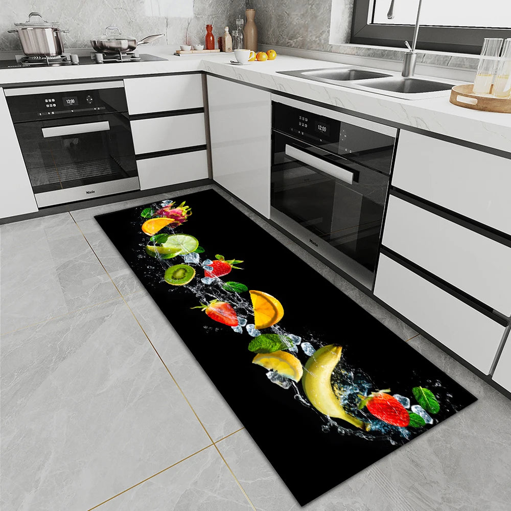 Navak Carpet Kitchen Rug Durable Home Entrance Doormat High-end Kitchen Mats for Floor Waterproof House Hold Washable Non-slip Large Carpet