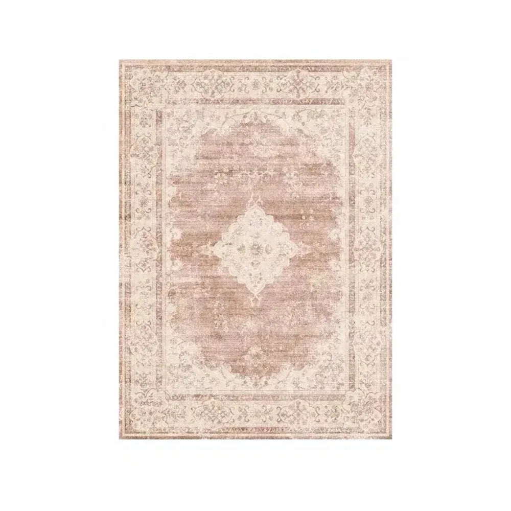 Navak Carpet MBG23Exclusive Picks Bohemian Faux Wool Rug - Ultra-Thin, Stain-Resistant,Non-Slip Carpet for Study Room & Living Room,Soft Floor Mat4Fb&