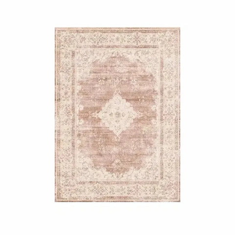 Navak Carpet MBG23Exclusive Picks Bohemian Faux Wool Rug - Ultra-Thin, Stain-Resistant,Non-Slip Carpet for Study Room & Living Room,Soft Floor Mat4Fb&