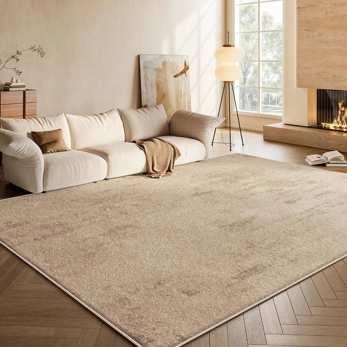 Navak Carpet Large Area Carpet for Living Room Cashmere Imitation Soft Plush Rugs For Bedroom Cloakroom Floor Mats 카페트 거실 대형 Alfombra Salón