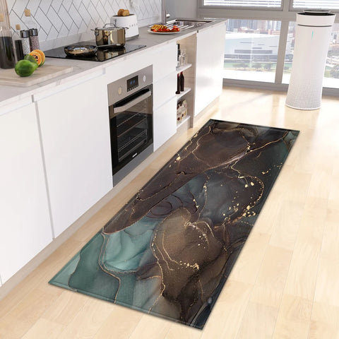 Navak Carpet Entrance Doormat Kitchen Carpet Bedroom Floor Balcony Decoration Long Rug Custom Made Home Bath Door Hallway Anti-Slip Foot Mat