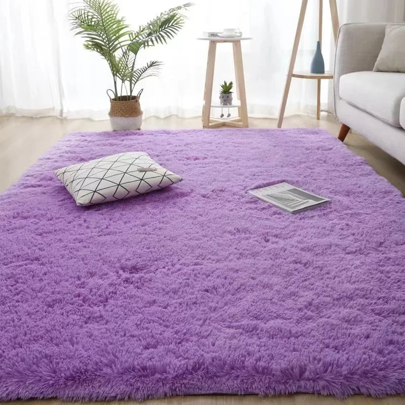 Navak Carpet Exclusive Picks black Area Plush for Bedroom, Living Room Fluffy Rug, Large Area Rug Shag Shaggy Carpet Soft Plush Furry Bedside Rug