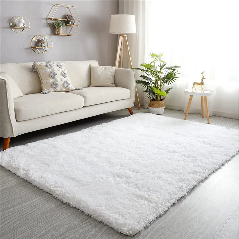 Navak Carpet Soft Fluffy Carpet Nordic Modern Living Room Sofas Floor Mat 160x230 Bedroom Bedside Plush Large Rug kid's Room Home Decoration