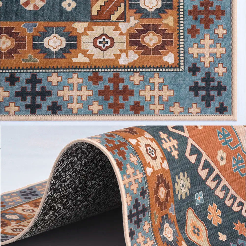 Navak Carpet Persian Luxury Living Room Carpet 200x300 Cm Decoration Bedroom Non-slip Rugs Lounge Coffee Tables Washable Floor Mat Lint-free