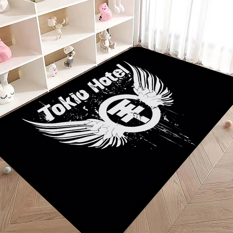 Navak Carpet Tokio Hotel Band printed Room Mats er Anti-slip Modern Living Room Balcony Printed Welcome Rug