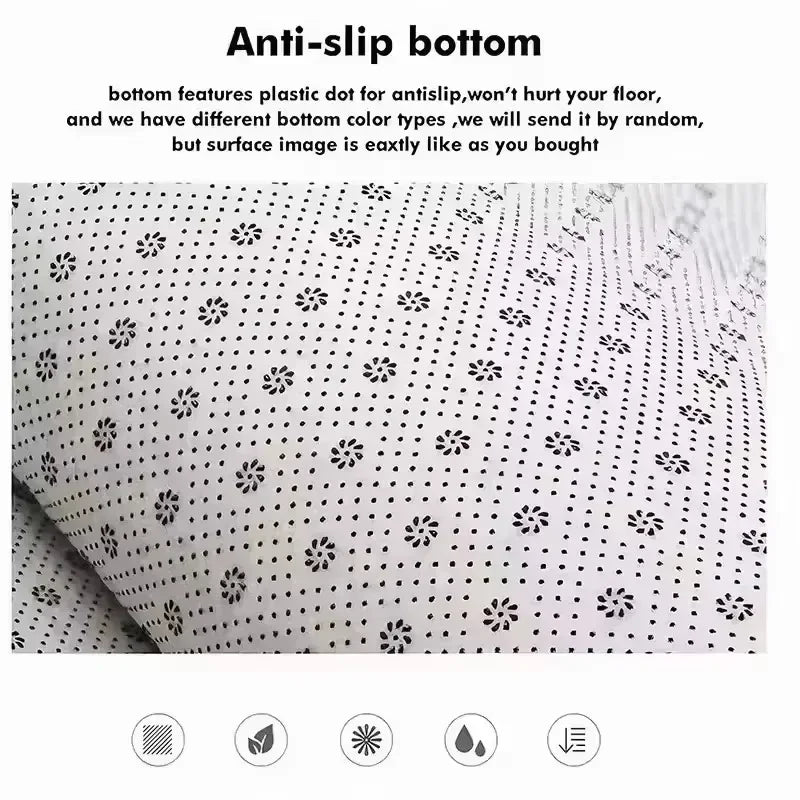Navak Carpet Daily Picks DISNEY Kingdom Hearts Cartoon Pattern Area Rug Round Floor Mat Kid Living Room Carpet Bathroom Kitchen Doormat Decorate