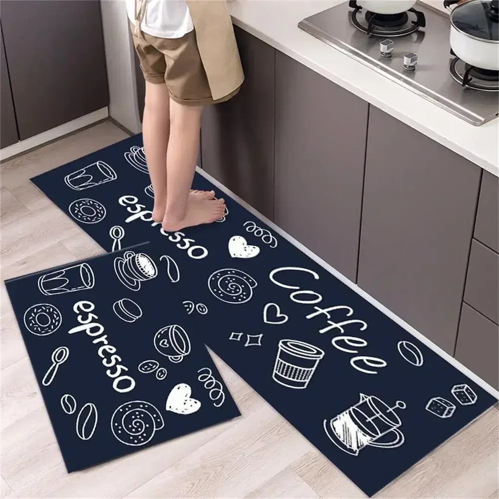 Navak Carpet Kitchen Carpet Mats for Floor Bedroom Living Room Long Bedside Area Rug Soft Washable Carpet Anti Slip Bathroom Entrance Doormat