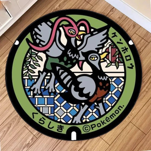 Navak Carpet NEW Daily Picks Kawaii Pokemon Rug for Living Room Decor Lounge Balcony Sofa Mat Bedroom Soft Rug Swivel Chair Mat Kids Gift