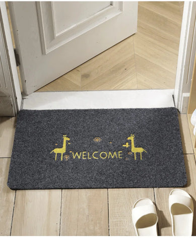 Navak Carpet Solid Welcome Entrance Doormats Carpets Rugs For Home Bath Living Room Floor Stair Kitchen Hallway Non-Slip Carpet