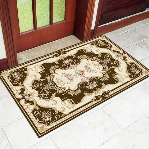 Navak Carpet Exclusive Picks Bohemian Crystal Velvet Carpet Living Room Non-Slip Coffee Table Area Carpet Office Hotel Floor Mat Porch Lobby Door Mat