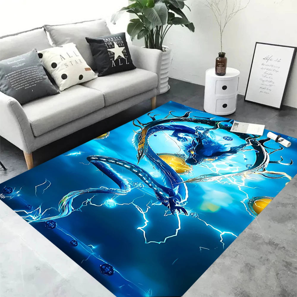 Navak Carpet Daily Picks Anime Douluo Continent Carpet Bedroom Living Room Hallway Home Decor Rug Washroom Floor Mat Birthday Gift Accessories