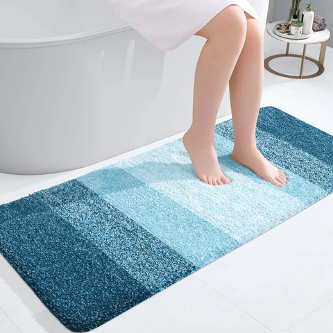 Navak Carpet Kitinjoy Bathroom Rug Mat extra Soft Absorbent Microfiber Bath Mat Non-Slip Plush Shaggy Machine Wash Carpet Bathroom Floor Rugs