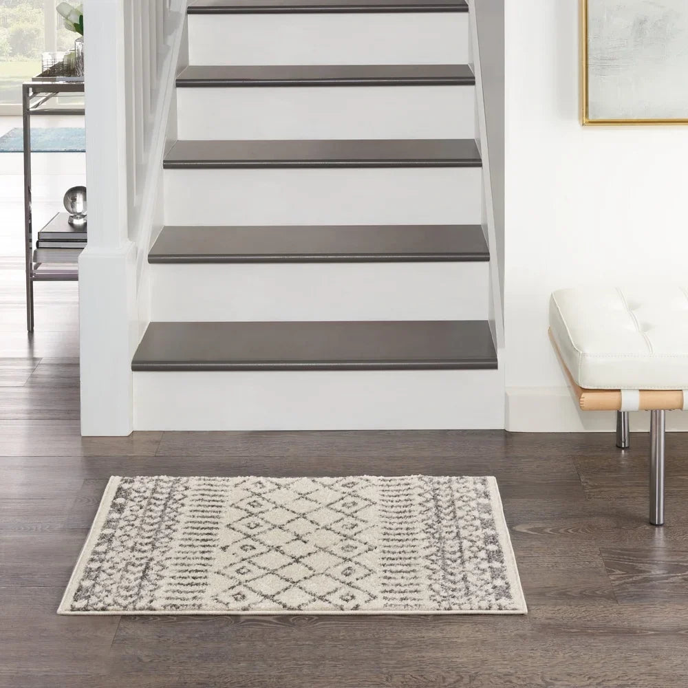 Navak Carpet Passion Area Rug Modern Scandinavian Geometric Design Decorative Floor Covering Low Pile Easy Care Stain Resistant Indoor Use