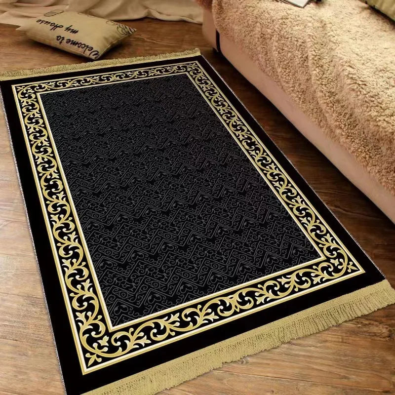 Navak Carpet Islam Thick Prayer Rug Man Prayer Mat for Muslim Ramadan Thickened Soft Man Prayer Mat Portable Prayer Rugs kids Prayer Rug