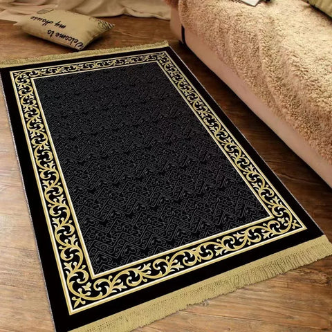 Navak Carpet Islam Thick Prayer Rug Man Prayer Mat for Muslim Ramadan Thickened Soft Man Prayer Mat Portable Prayer Rugs kids Prayer Rug