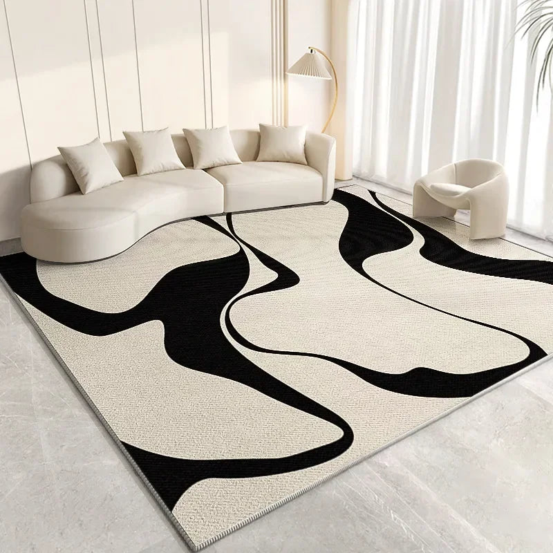 Navak Carpet Exclusive Picks Creme Style Bedroom Carpet Simply Bed Table Cushion Rug Light Luxury Living Room Full Sofa Coffee Home Decoration