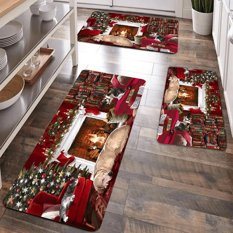 Navak Carpet 1PC Lemon Pattern Kitchen Rugs Non-Slip Door Mats Pop arts design Living room Rugs Bath Mat Carpet for Home Sink Laundry Decor