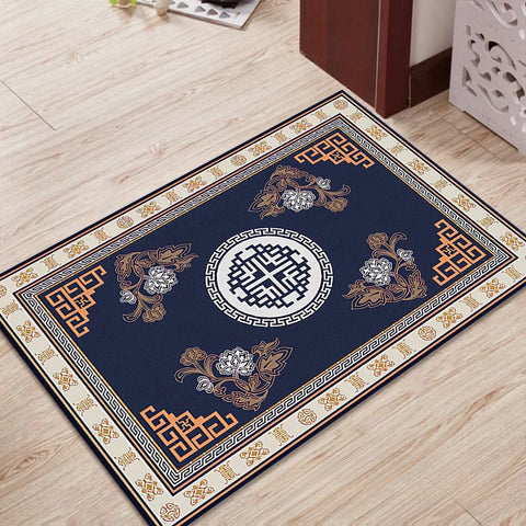 Navak Carpet Traditional Chinese Style  Diatom Mud Entrance Door Mat Antislip Home Outdoor Kitchen Rug Hallway Bathroom Porch Floor Carpet