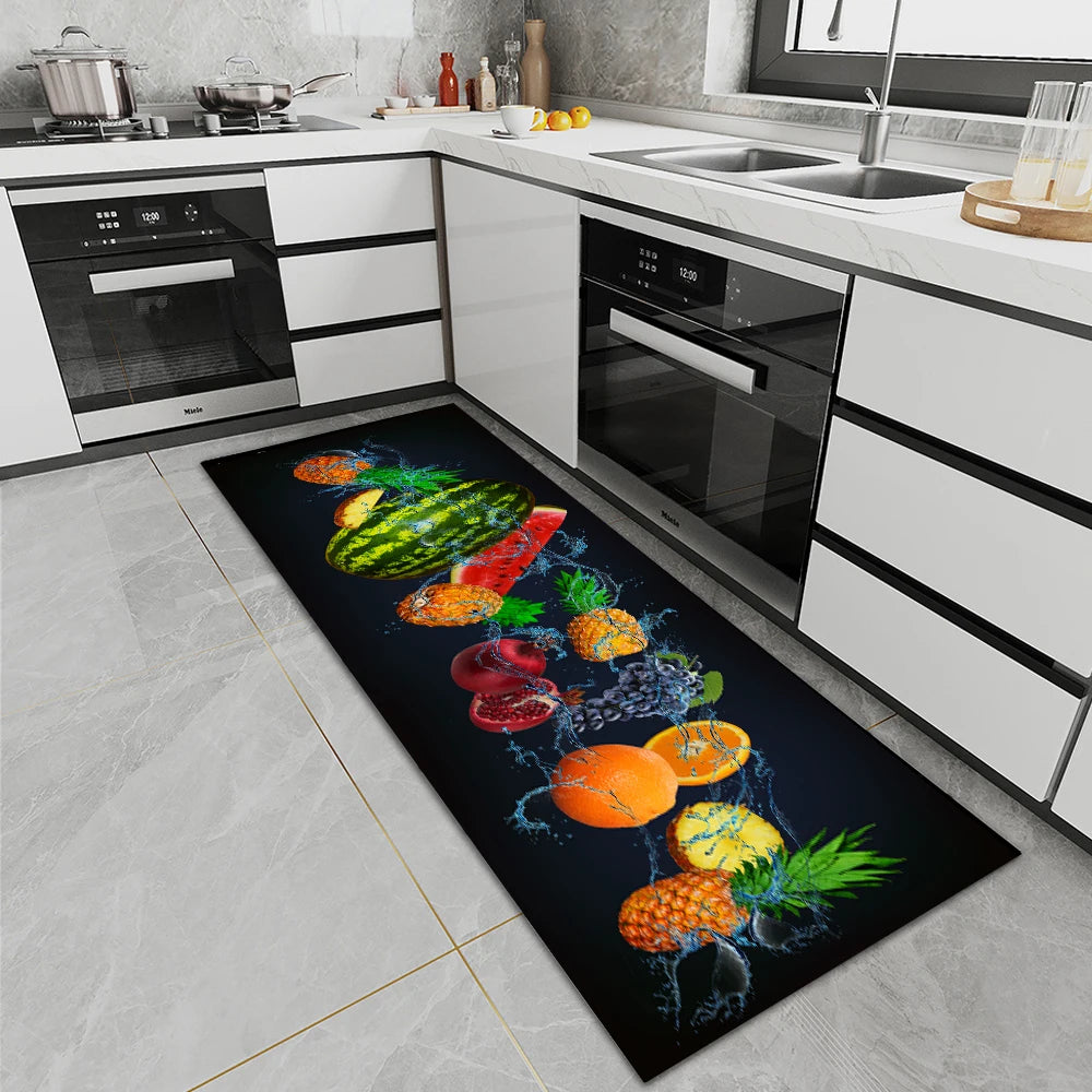 Navak Carpet Kitchen Rug Durable Home Entrance Doormat High-end Kitchen Mats for Floor Waterproof House Hold Washable Non-slip Large Carpet
