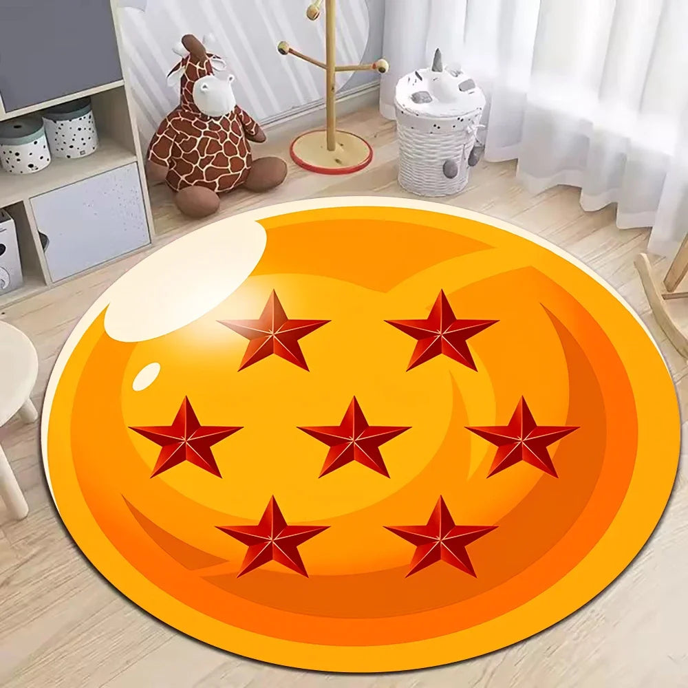 Navak Carpet Daily Picks Anime D-Dragon-Ball  Inspired Rug for Living Room Decor Bedroom Bedside Soft Carpet Sofa Mat Gaming Room Swivel Chair Mat