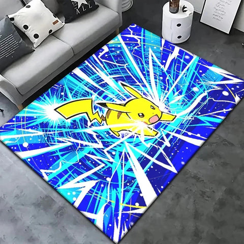 Navak Carpet Daily Picks Pokemon Cartoon Carpet Rug Living Room Bedroom Decoration Picnic Camp Kitchen Carpet Crawling Carpet Decoration