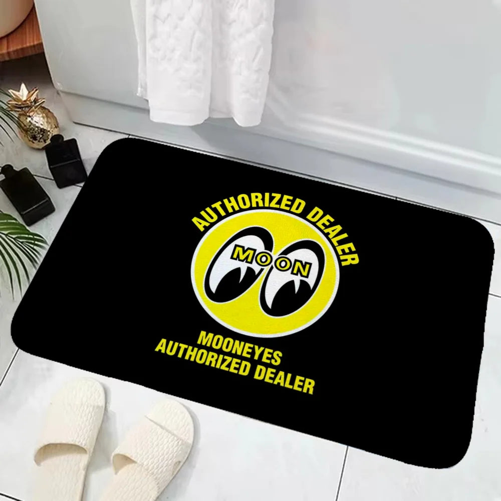 Navak Carpet Mooneyes Floor Mat for Hallway on the Floor Customized Bedroom Carpet for Home Entrance Room Decorating Items Bath Rug Custom