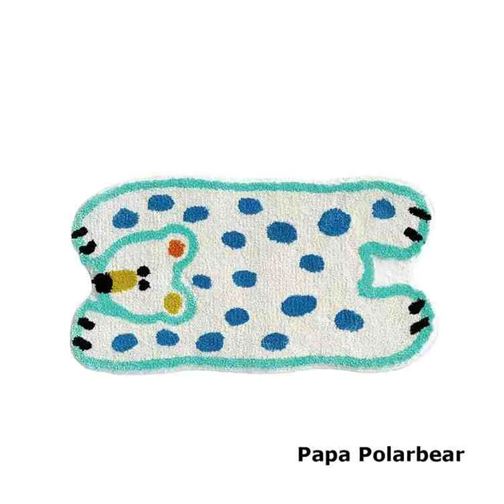 Navak Carpet Exclusive Picks Faux Cashmere Carpet Animals Entry Door Mat Entry Foot Mat Bathroom Rug Toilet Entryway Mat Non-Slip Washable Home Decor