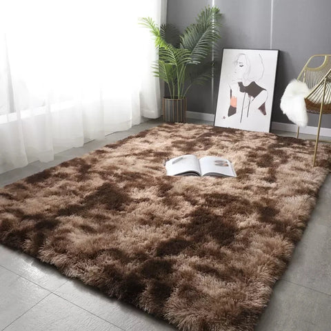 Navak Carpet Gray Carpet for Living Room Plush Rug Bed Room Floor Fluffy Mats Anti-slip Home Decor Rugs Soft Velvet Carpets Kids Room Blanket