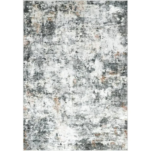 Navak Carpet 8x10 Area Rugs, Modern Abstract Washable Rug for Living Room, Stain Resistant Non-Shedding Distressed Area Rug