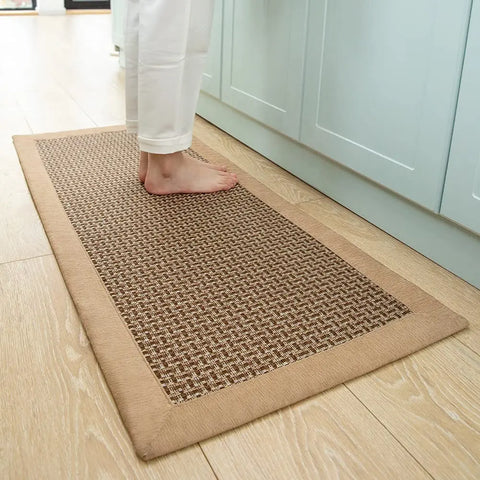 Navak Carpet Kitchen Rugs Kitchen Floor Mats for in Front of Sink Absorbent Kitchen Mat, Kitchen Area Rugs Non Skid Runner for Be You