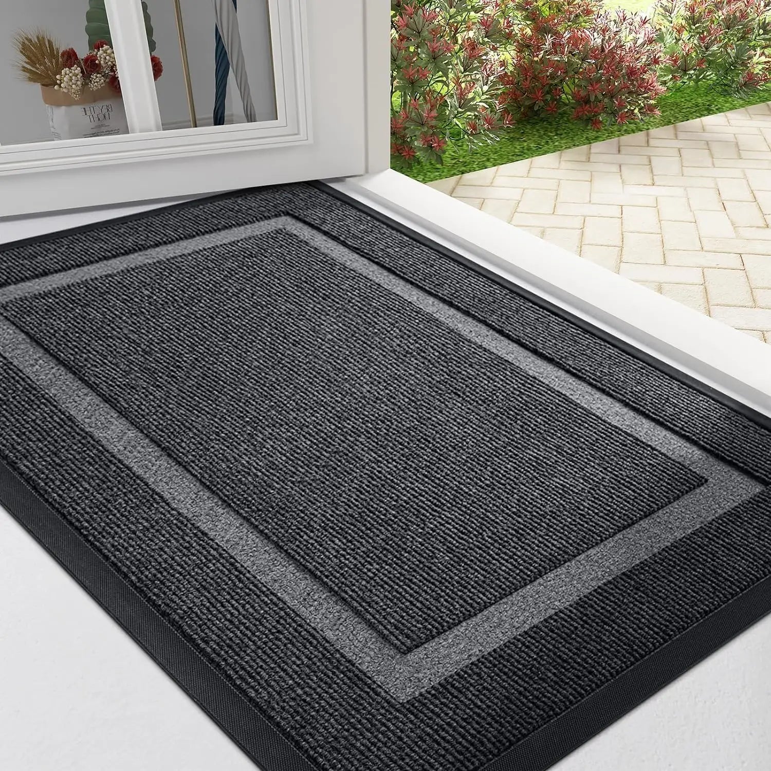 Navak Carpet Kitinjoy Entrance Door Floor Mat Indoor Kitchen Non-Slip Entrance Doormat High Quality Low Profile Carpet Welcome Front Door Mat