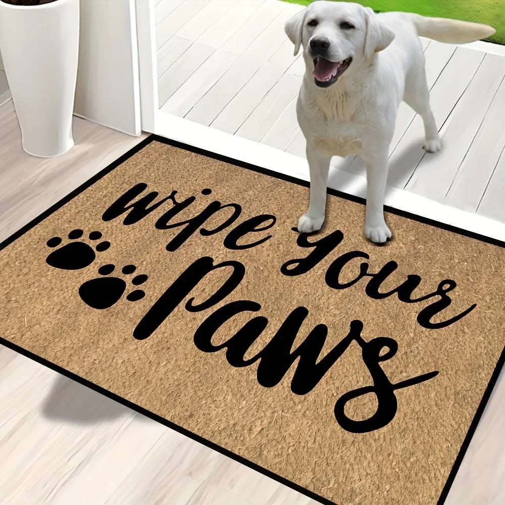 Navak Carpet Cartoon Animals Welcome Home Door mat Living Room Bedroom Kitchen Laundry Washable Dirty Resistant Lightweight Carpet