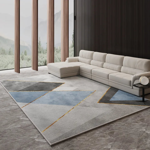 Navak Carpet Nordic Light Luxury Area Rug – Large Living Room Carpet | For Under Sofa & Coffee Table, Bedroom & Lounge Decor