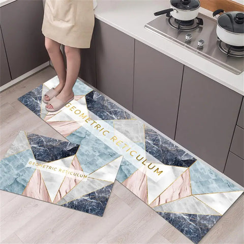 Navak Carpet Kitchen Carpet Mats for Floor Bedroom Living Room Long Bedside Area Rug Soft Washable Carpet Anti Slip Bathroom Entrance Doormat