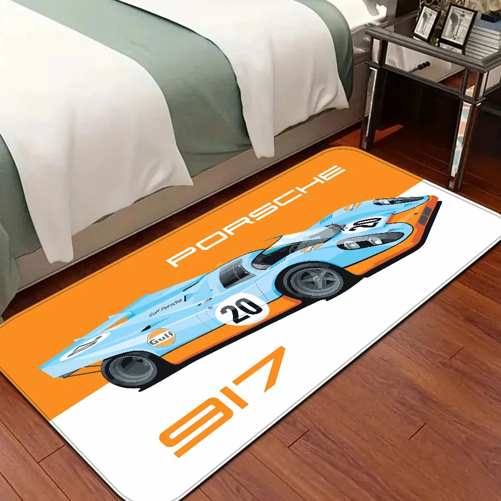 Navak Carpet G-Gulf Racing Car Room Mats er Anti-slip Modern Living Room Balcony Printed Welcome Rug