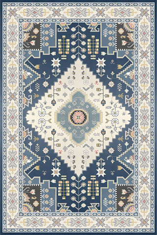 Navak Carpet Retro Nordic Boho Pattern Carpet Living Room Decor Sofa Rug Bedroom Bedside Soft Rug Kitchen Dining Table Floor Mat Doormat