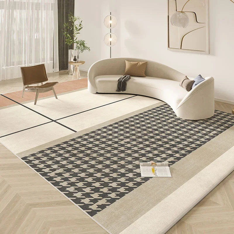 Navak Carpet Wabi-sabi Style Living Room Decoration Plush Carpet Light Luxury Rugs for Bedroom Fluffy Soft Thick Rug Home Washable Floor Mat