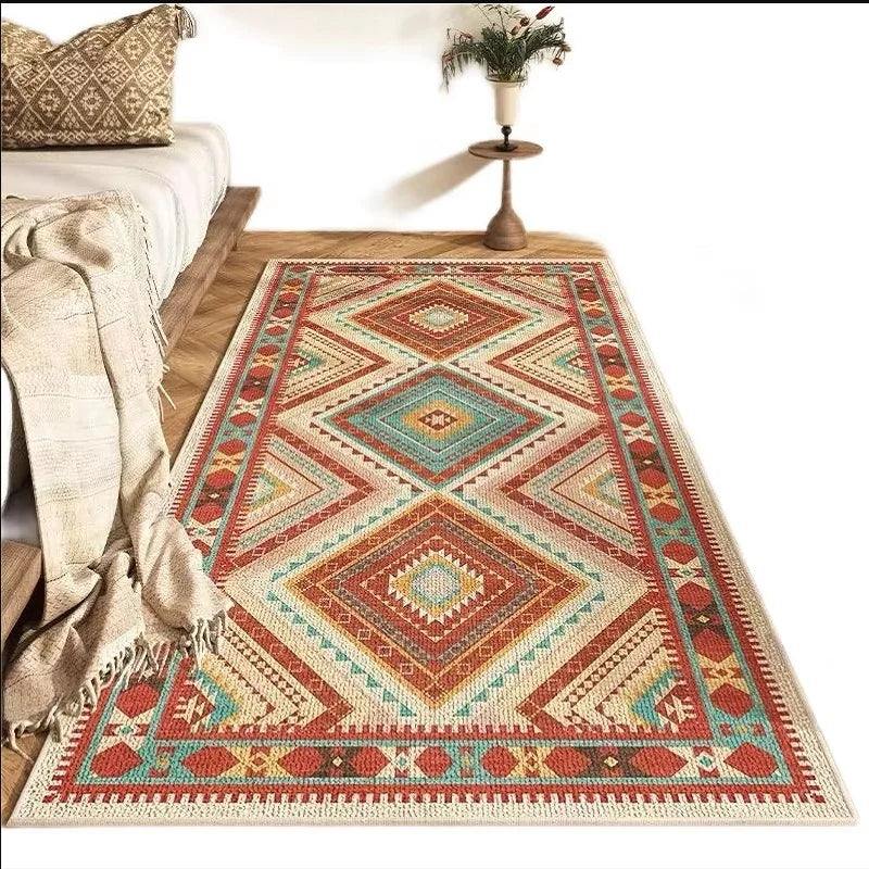 Navak Carpet Exclusive Picks Nordic Bohemian Carpet, High-end Bedroom Bedside Blanket, Light Luxury Living Room Anti-slip Mat, Home Decoration