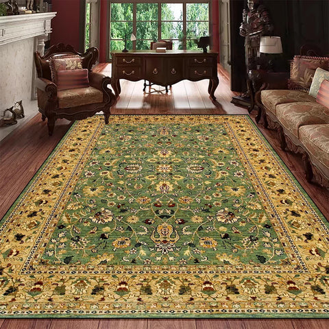 Navak Carpet Classic Persian Style Luxury Rug Elegant Washable Carpet for Living Room Bedroom Sophisticated Home Decor Floor Mat Kitchen Mat