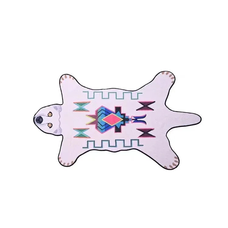 Navak Carpet Exclusive Picks Upgraded Material Creative Cute Animal Bedside Rug Living Room Bedroom Kitchen Bathroom Non-slip Carpet Rug Mat