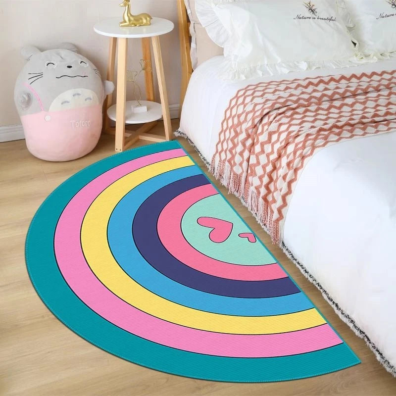 Navak Carpet Exclusive Picks Summer Simple Geometric Anti-Fouling Anti-Static Floor Mats Easy Care Living Room Bedroom Flannel Carpet Home Decoration