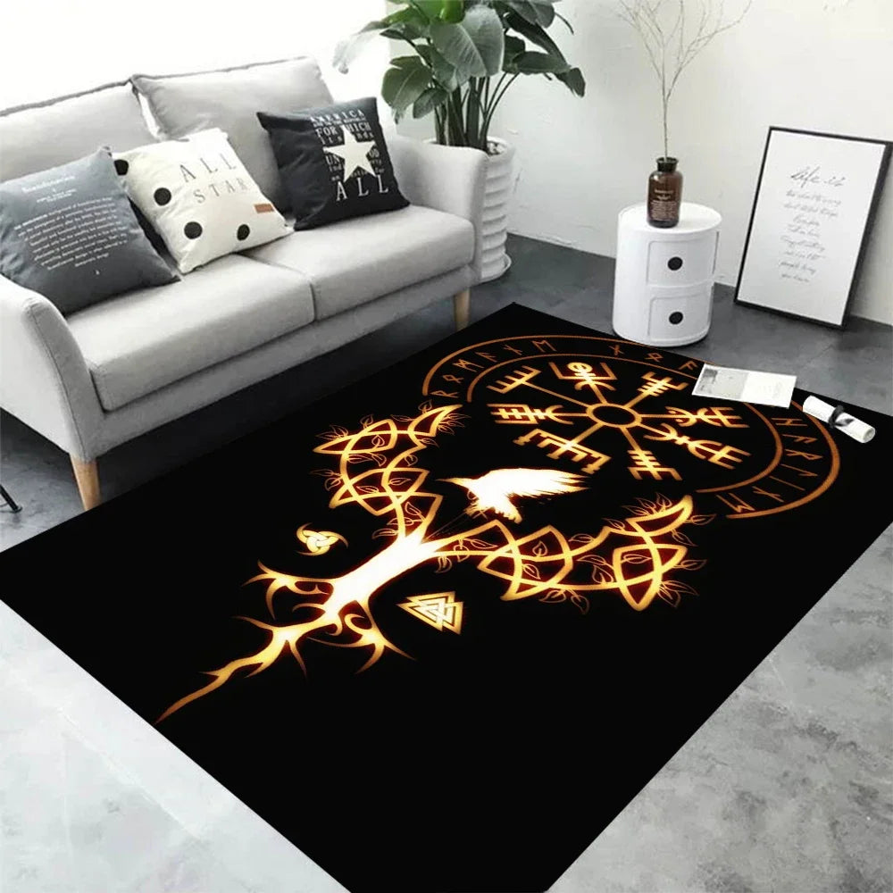 Navak Carpet Daily Picks Anime Douluo Continent Carpet Bedroom Living Room Hallway Home Decor Rug Washroom Floor Mat Birthday Gift Accessories